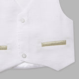Baby Boys White Party Wear Set(6pcs Gift Set)