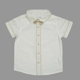 Baby Boys Shirt,Suspender With Shorts,Bow Tie(3pcs Set)