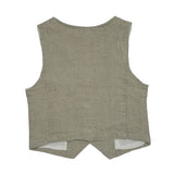 Baby Boys Waist Coat,Shirt With Bow Tie And Shorts(4pcs Set)
