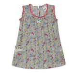 Baby Girls Sleeveless Printed Hanky Dress