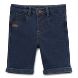 Baby Boys Knitted Denim Shorts