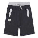 Kid Boys Navy Melange Bermuda