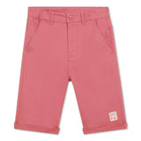 Kid Boys Solid Bermuda
