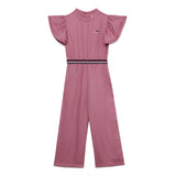 Kid Girls Butterfly Sleeve Jumpsuit