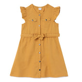 Kid Girls Frill Sleeve Dress