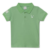 Baby Boys Collar Neck Half Sleeve Polo T-Shirt
