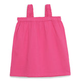Baby Girls Square Neck Spaghetti Dress