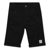 Kid Boys Black Bermuda