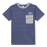 Kid Boys Round Neck Half Sleeve T-Shirt