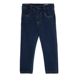 Baby Boys Blue Knitted Denim Pant