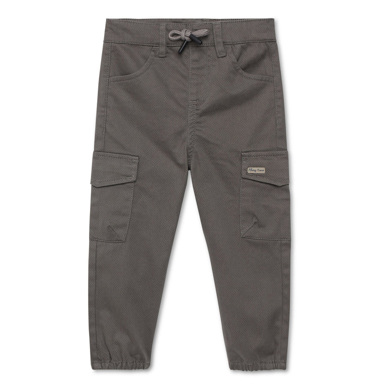 Baby Boys Grey Cargo Jogger Pant