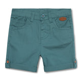 Baby Boys Twill Solid Shorts