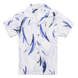 Kid Boys Safari Collar Neck Half Sleeve Printed Shirt