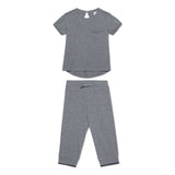 Kid Girls T-Shirt & 3/4th Jogger Pant(2pcs Set)