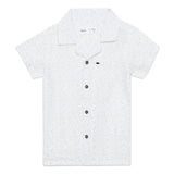 Baby Boys Safari Collar Neck Half Sleeve Printed Shirt