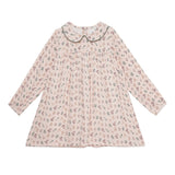 Kid Girls Peter Pan Collar Neck Dress