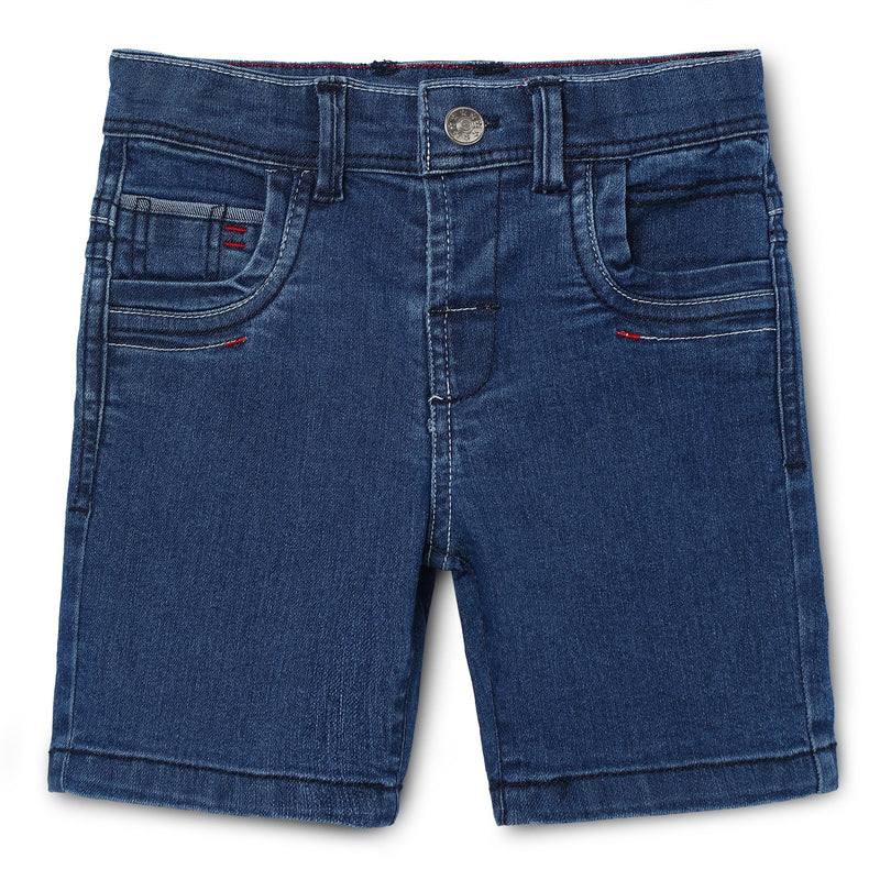 Baby Boys Blue Denim Shorts