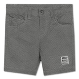 Baby Boys Black and White Shorts
