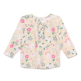 Baby Girls Round Neck Printed Exclusive Top