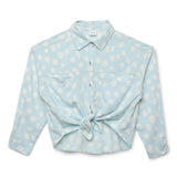 Kid Girls Full Sleeve Cropped Top