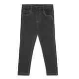 Baby Boys Black Knitted Denim Pant