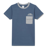 Kid Boys Round Neck Half Sleeve T-Shirt