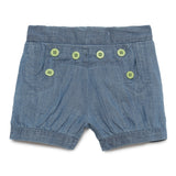 Baby Girls Bloomer Denim Shorts