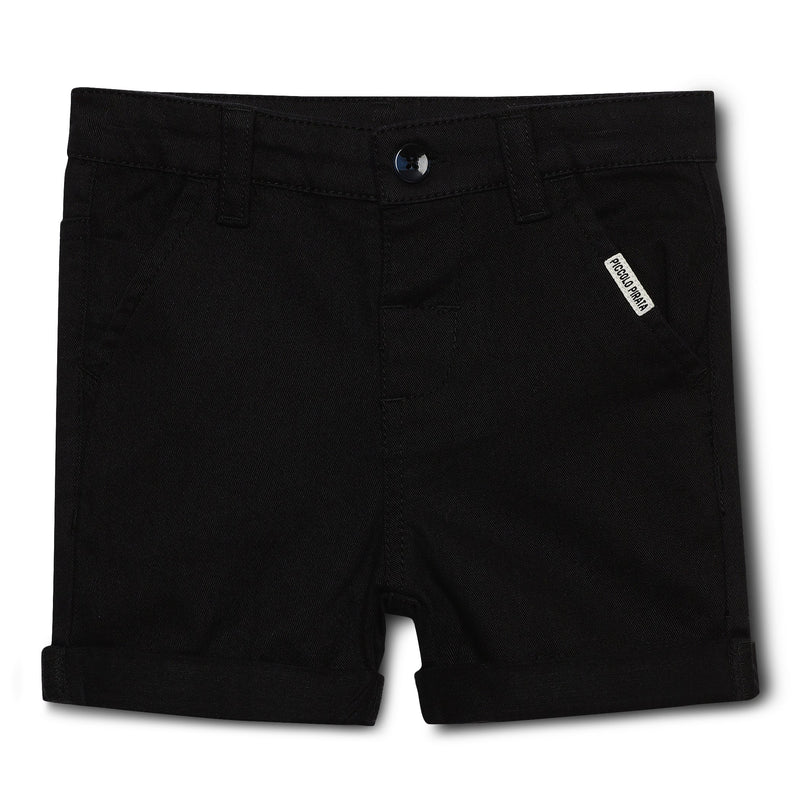 Baby Boys Black Shorts