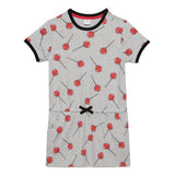 Kid Girls Half Sleeve Printed Dress