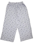 Kids Girls Peplum Hem Top With Palazzo Pant (2pcs Set)