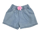 Baby Girls Corsage Denim Shorts