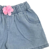 Baby Girls Corsage Denim Shorts