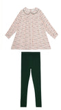 Kid Girls Peter Pan Collar Neck Dress