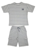 Boys Drop Shoulder T-Shirt With Shorts (2Pcs Co-ord Set)