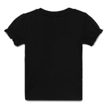 Baby Girls Puff Sleeve Graphic T-Shirt