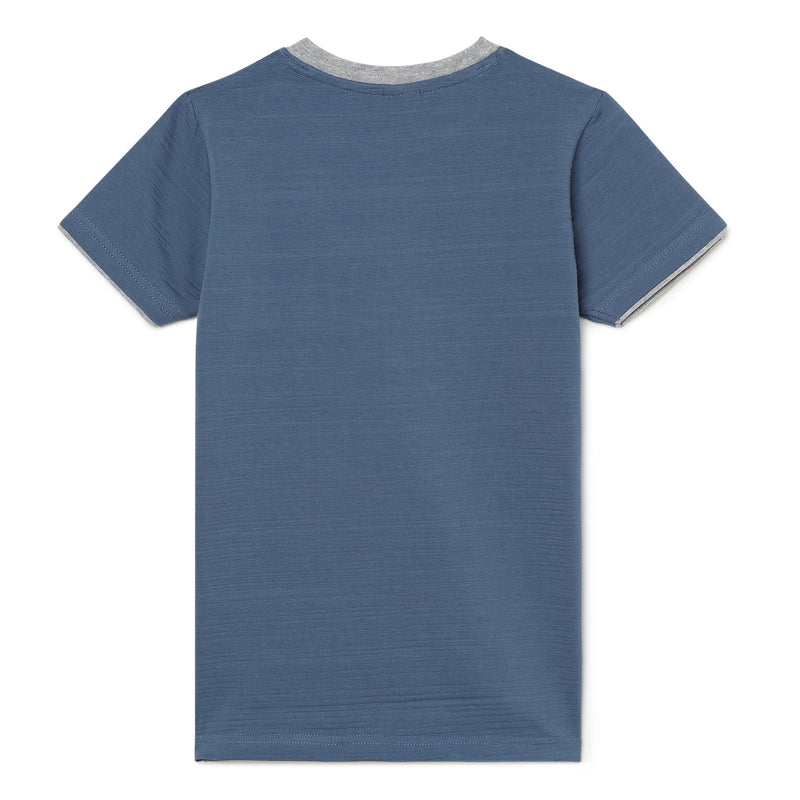 Kid Boys Round Neck Half Sleeve T-Shirt