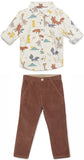 Baby Boys Comfortable Corduroy Pant