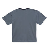 Kid Boys Round Neck Half Sleeve Drop Shoulder T-Shirt