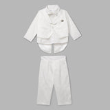 Baby Boys White Party Wear(5 Pcs Gift Set)