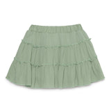 Baby Girls Layered Green Skirt