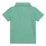 Baby Boys Collar Neck Half Sleeve Polo T-Shirt