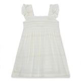 Baby Girls Butterfly Sleeve Pinafore Dress