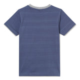 Kid Boys Round Neck Half Sleeve T-Shirt