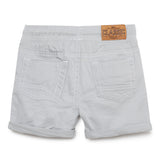 Baby Boys Twill Solid Shorts