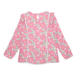 Kid Girls Full Sleeve Printed Top