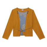 Kid Girls Cardigan Top With Pant 2pcs Set