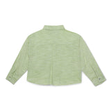 Kid Girls Full Sleeve Cropped Top