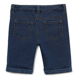 Baby Boys Knitted Denim Shorts
