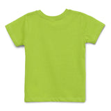 Baby Boys Round Neck Half Sleeve Green Graphic Printed T-Shirt