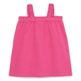 Baby Girls Square Neck Spaghetti Dress